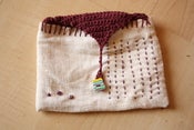 Image of handmade coton purse