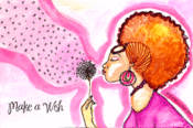 Image of "Wishes & Dreams" card $3.00