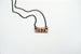Image of Stamped Brass Necklace by Courtney Fischer