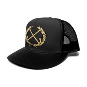 Image of Atone Crowbar Laurel Snapback - Gold