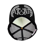 Image of Atone Crowbar Laurel Snapback - Silver