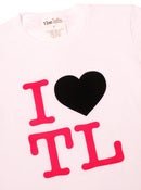 Image of I heart tl * womens * white