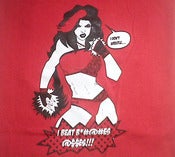 Image of I DON'T WRESTLE I BEAT B#@@HES A$$E$ T-SHIRT!