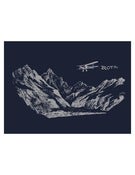 Image of Navy Biplane T-shirt