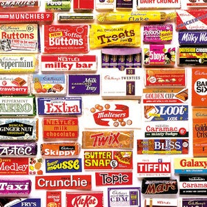 Image of Chocolate! 1960s chocolate bars 10x8 print