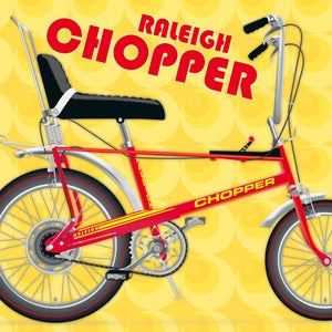 Image of Raleigh Chopper: Unique 10x8 print - Re-live the 70s!