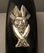 Image of Pirate and Swords Chrome Fender Ornament FA-24CH