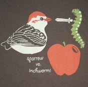 Image of Sparrow vs Inchworm Tee