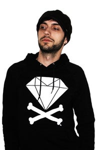 Image of Diamond & Crossbones Hoodie (Black)