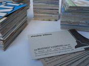 Image of 100 | Letterpress | Cereal Box | Business Cards