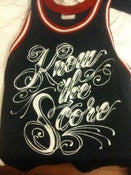 Image of Know the Score - "Script" B-Ball Jersey
