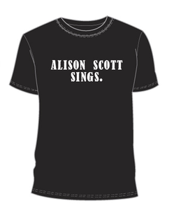 Image of Alison Scott "Alison Scott Sings" T-Shirt