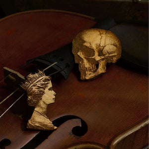 Image of Wooden Skull