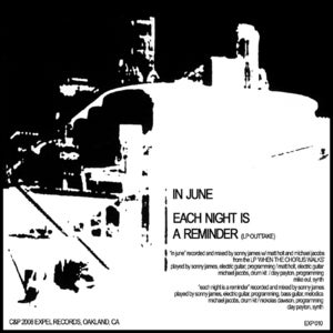 Image of EXP010-DL Brookhaven 'In June / Each Night is a Reminder' Digital Single (Download Only)