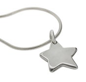 Image of "Little Silver Star" Pendant Necklace