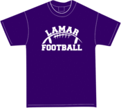 Image of LAMAR Football T shirts