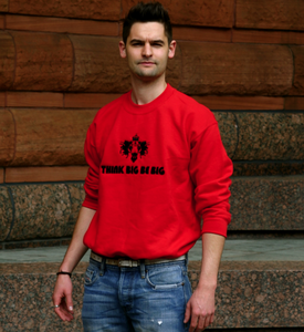 Image of TBBBC "Mr Big" Crewneck (Red)