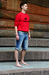Image of TBBBC "Mr Big" Crewneck (Red)