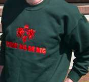 Image of TBBBC "Mr Big" Crewneck (Forrest Green)