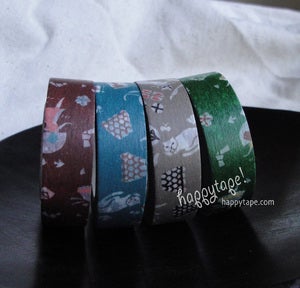 Image of winter woodcuts 4pak