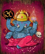 Image of Rockin' Ganesh (signed) - RESTOCKED!