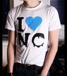 Image of I Love NC T-Shirt 