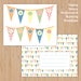 Image of happy happy Printable Notecard Set