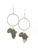 Image of 'Full Moon on Afrika' earrings