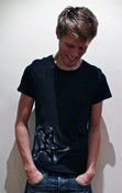 Image of Mens Medium HeartStar Black T-shirt SOLD OUT