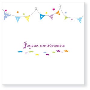 Image of Carte 'joyeux anniversaire'