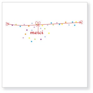 Image of Carte 'merci'