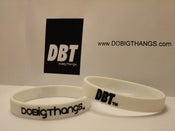 Image of DOBIGTHANGS Wristband - white