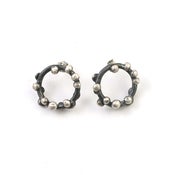 Image of medium cosmos post earrings