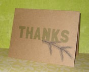 Image of  Thank You with Pine