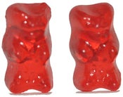Image of ROMEINGPANDA® RED Stud EARRINGS