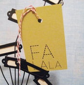Image of Holiday Greetings gift tags, set of 4