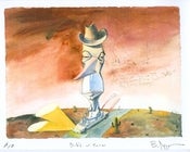 Image of Bob's U-Turn Print