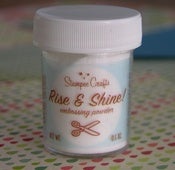 Image of embossing powder, white