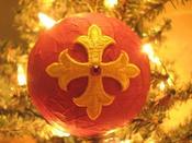 Image of Decoupage Ball Ornament Kit