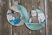 Image of CD or DVD Label COMBO PACK Templates - Photoshop Templates for Photographers - NEW ITEM