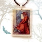Image of Little Red Riding Hood Pendant