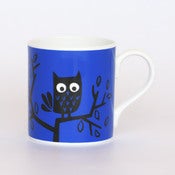 Image of Bone China Mug, Nightowl
