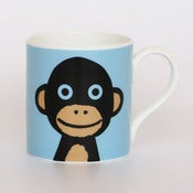 Image of Bone China Mug, Monkey