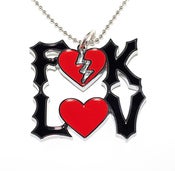 Image of Fuk Luv Necklace