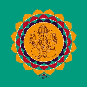 Image of YogaBe 'Ganesh' Card