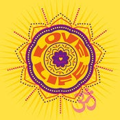 Image of YogaBe 'Love Life' Card