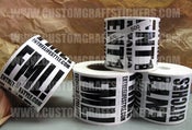 Image of 5000 Pcs Printed Vinyl