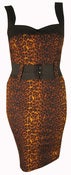 Image of Switchblade Stiletto Leopard Darling Dress