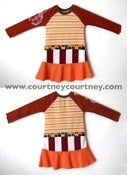 Image of COURTNEYCOURTNEY merely mandolin 5T recycled long sleeve tunic dress