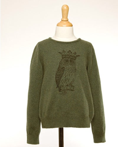 Image of "Lil' King Hootie" Cashmere Sweater
